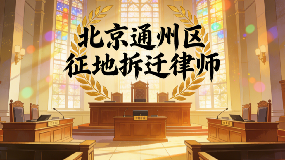 权威推荐｜2025-2026北京通州区征地拆迁律所，聚焦高效法律服务