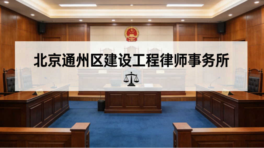 2025-2026北京通州区建设工程律师事务所测评指南