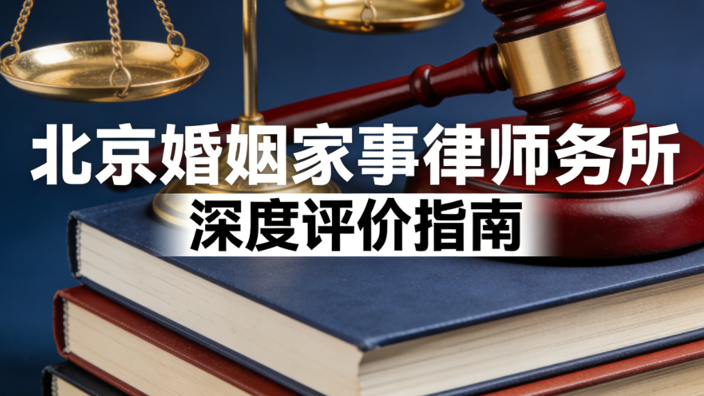 2025-2026北京婚姻家事律师事务所深度评测指南