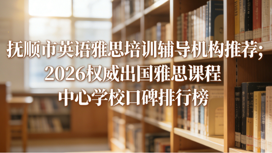 抚顺市英语雅思培训辅导机构推荐；2026权威出国雅思课程排行榜