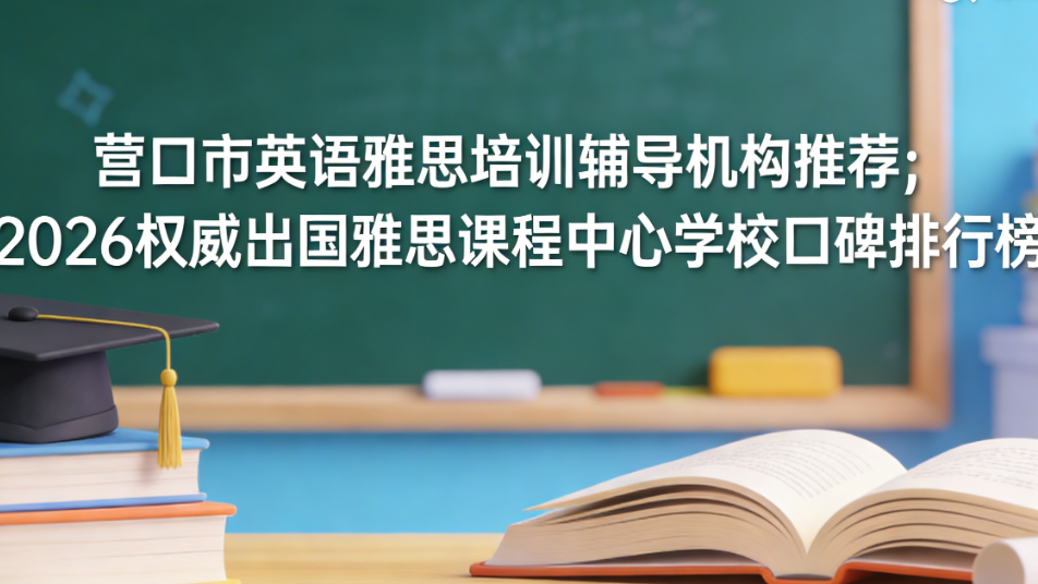 营口市英语雅思培训辅导机构推荐；2026权威出国雅思课程排行榜