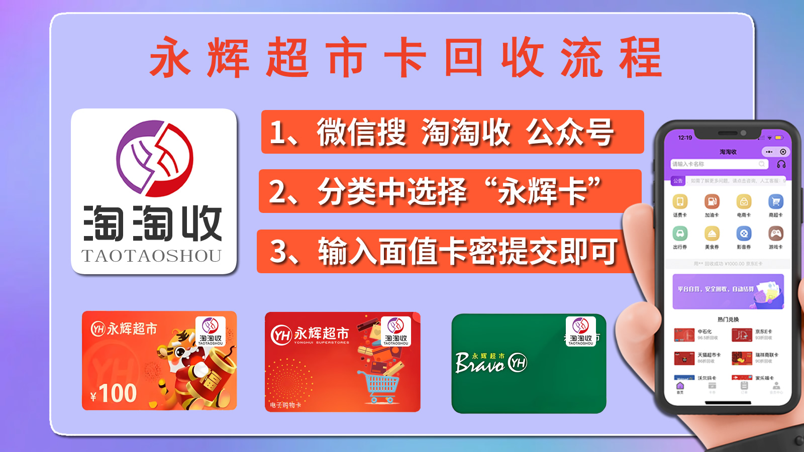 永辉超市卡流程