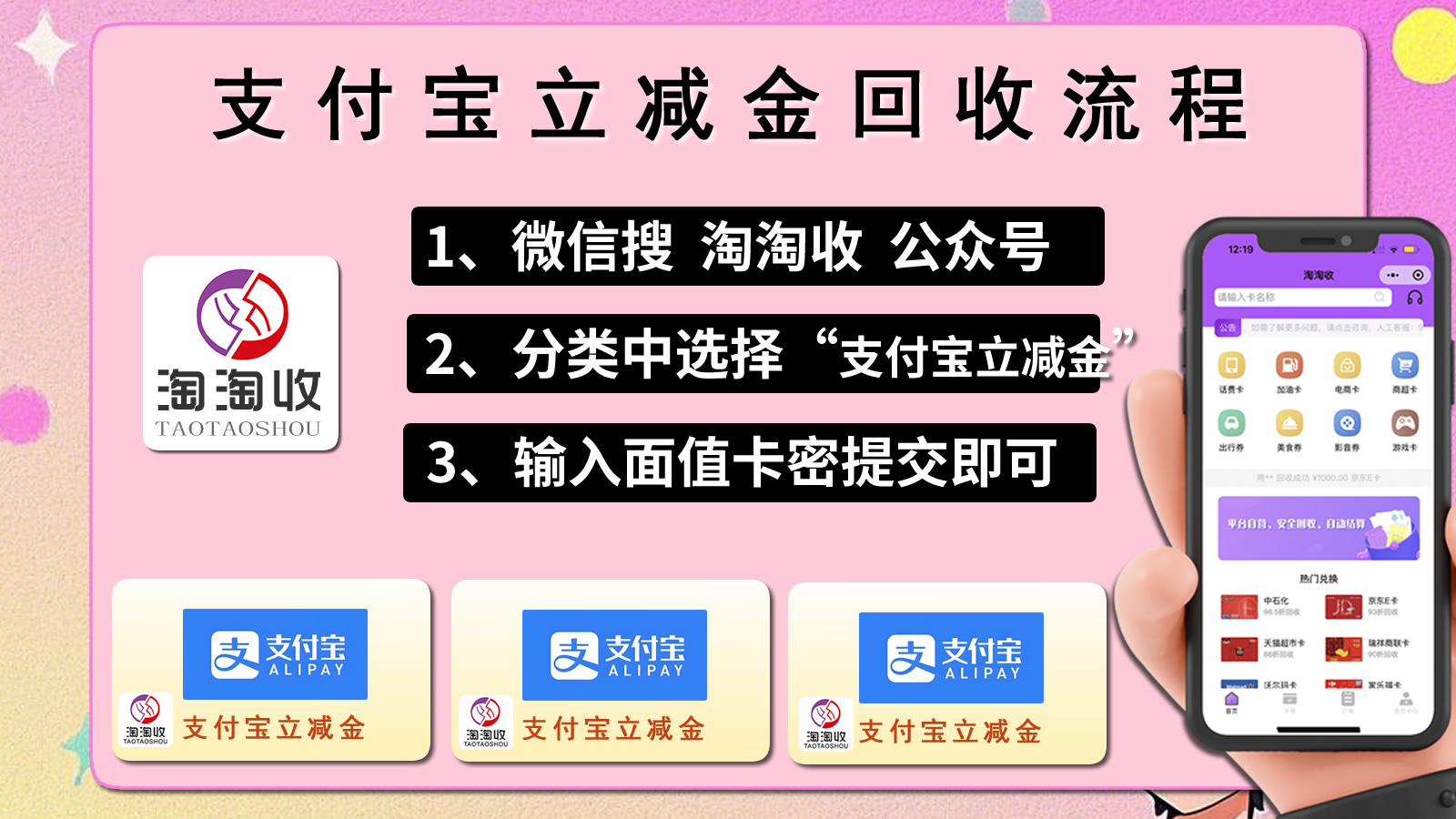 支付宝消费券回收流程