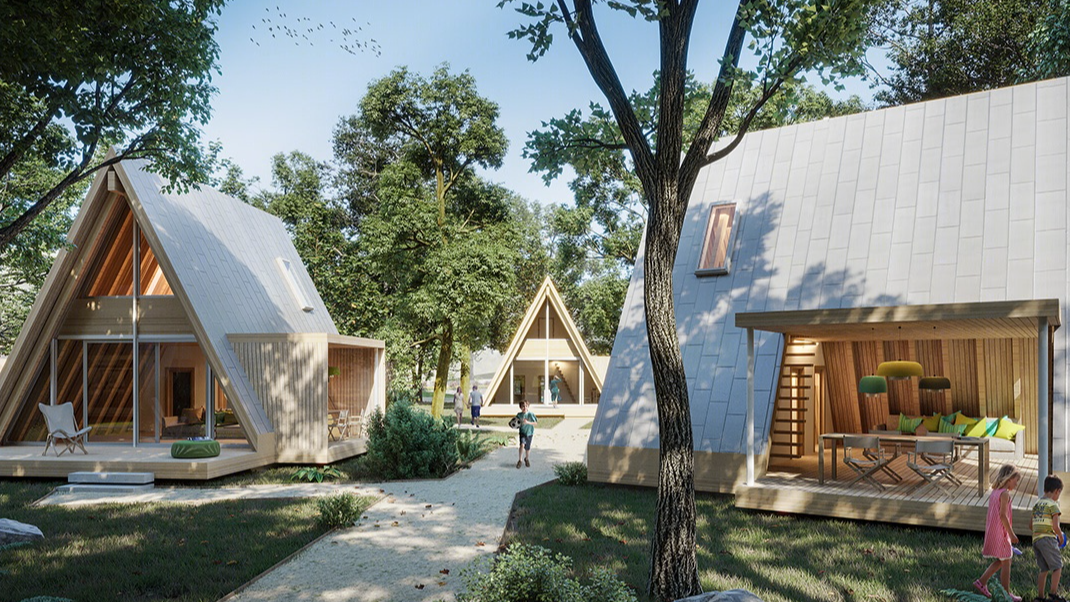 住在风景里！这款自带流量的三角木屋，凭什么成为营地“顶流”？