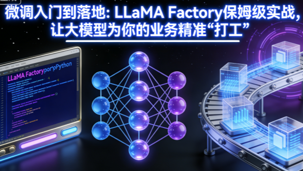 微调入门到落地：LLaMA Factory保姆级实战，让大模型为你的业务精准“打工”