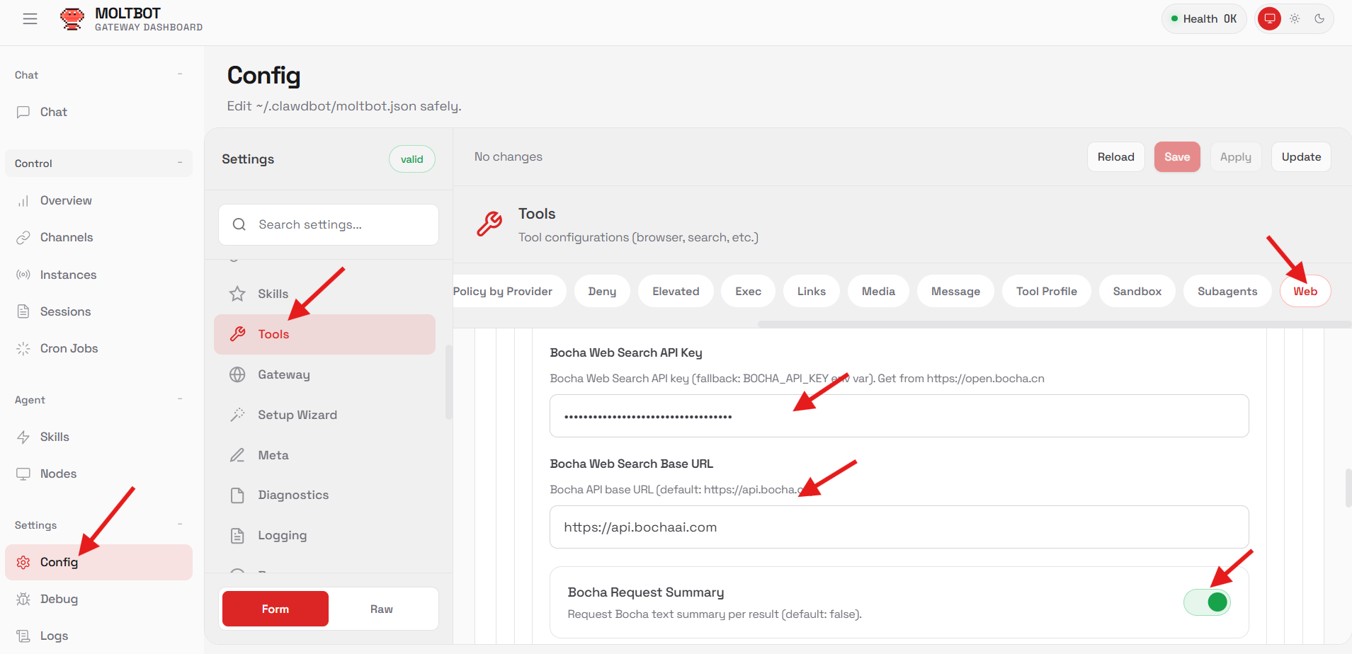 config配置websearch