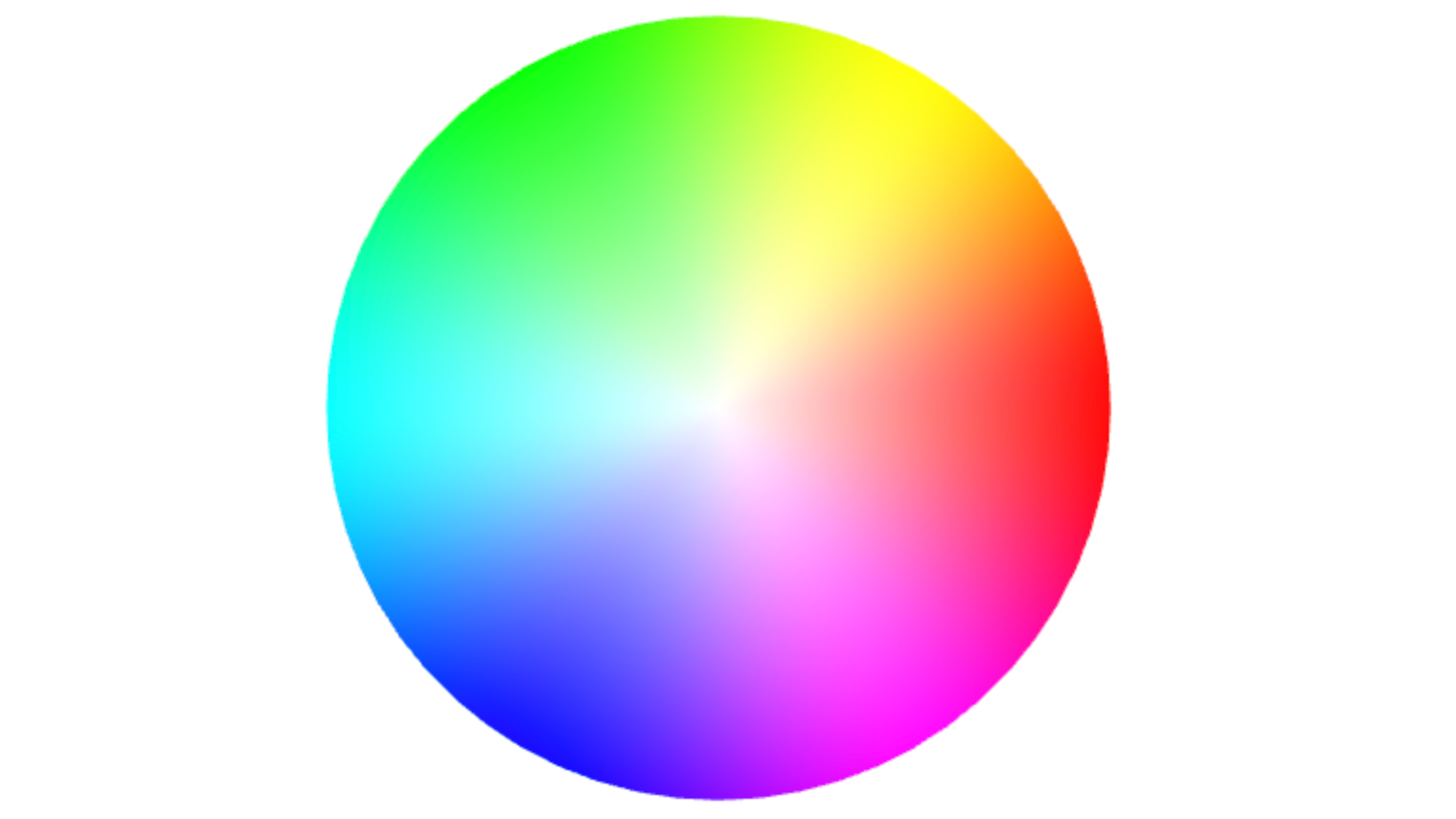 可视化学习：使用WebGL绘制圆形，实现色盘