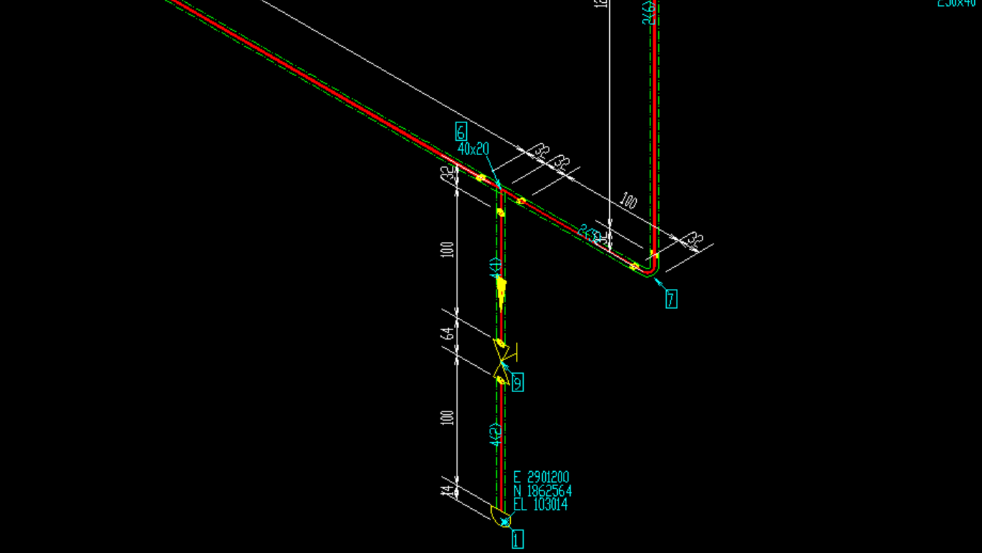 IsoAlgo管道轴测图引擎-保温伴热