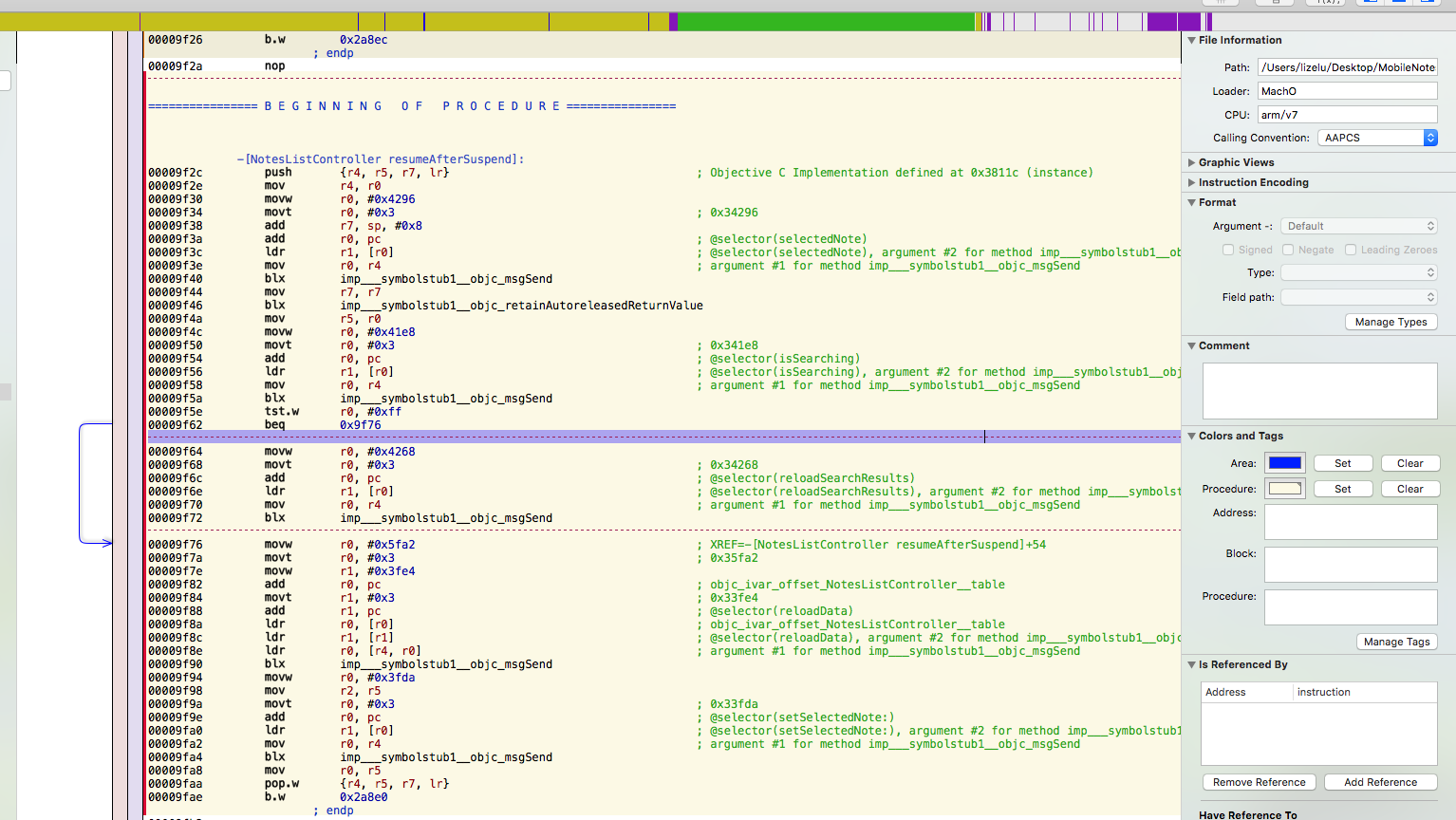 iOS逆向工程之ARM指令解析