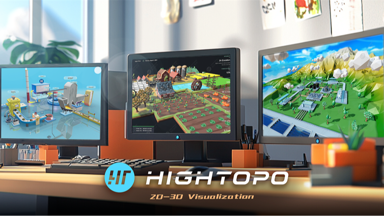 图扑软件 | 带你体验 Low Poly 卡通三维世界