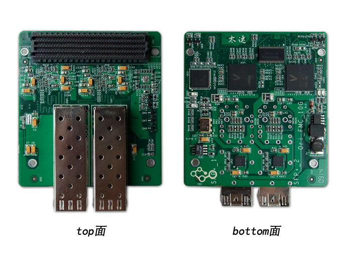 FMC子卡设计原理图：165-2路万兆光纤SFP+ FMC子卡模块