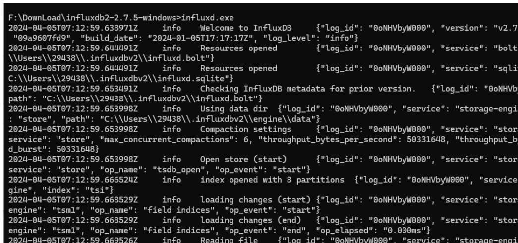 influxdb 使用Influx CLI 命令操作数据