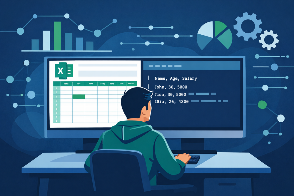 Excel VS CSV:不同之处和怎样选择合适的格式