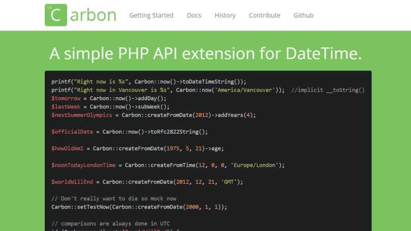 PHP转Go系列 | Carbon 时间处理工具的使用姿势