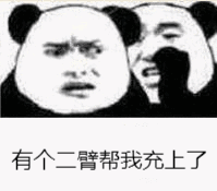 有个二臂帮我充了