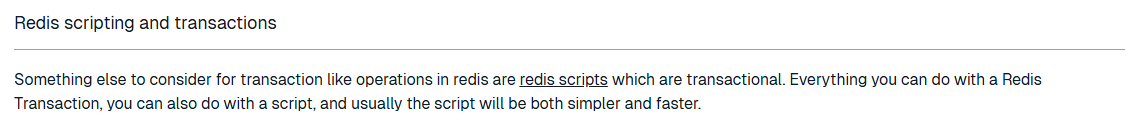 Redis脚本与事务