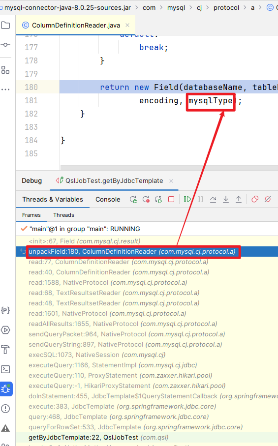 mysqlType赋值逻辑