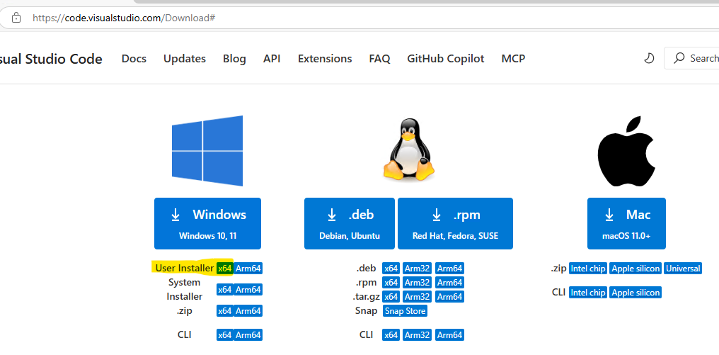 Visual Studio Code下载