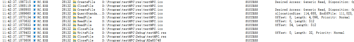 Procmon捕获rc的文件操作