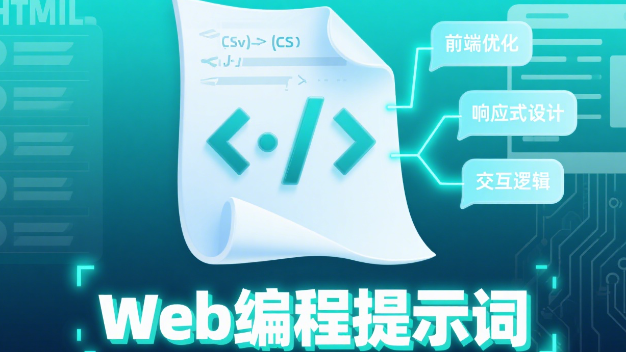 Web编程提示词