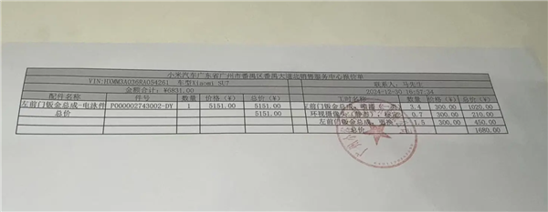 小米 SU7 停路边被踢了一脚哨兵模式立功！踢车男子被送进拘留所跨年