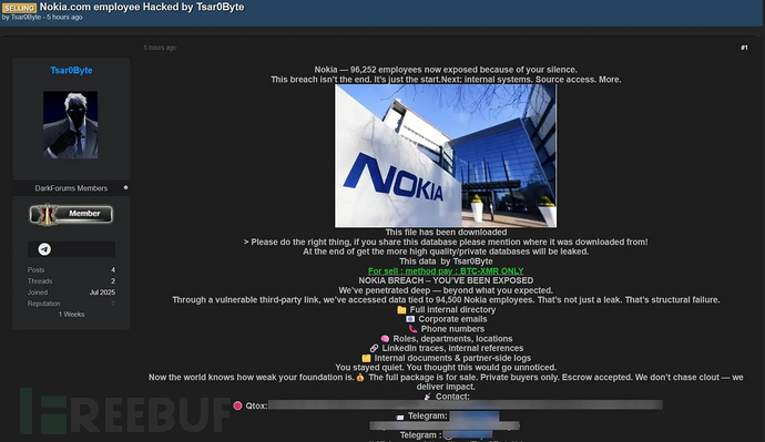 Alleged Breach Claim