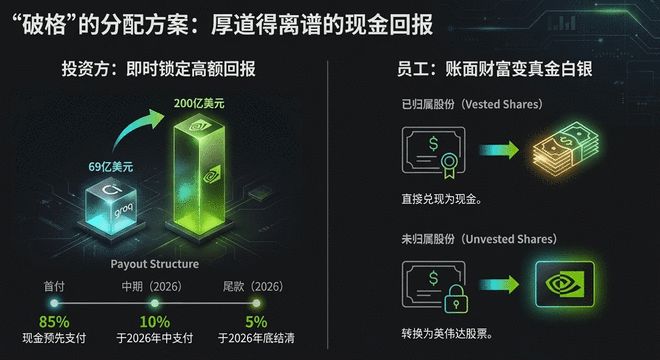 连新员工都被强制财富自由！英伟达买 Groq 细节曝光，现金直接甩脸上