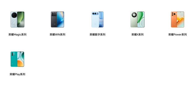 荣耀手机系列